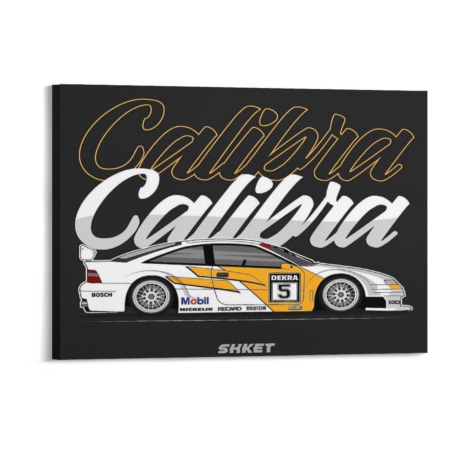 Opel Calibra Dtm Race Car Canv - Car Mirror ulasan dan harga