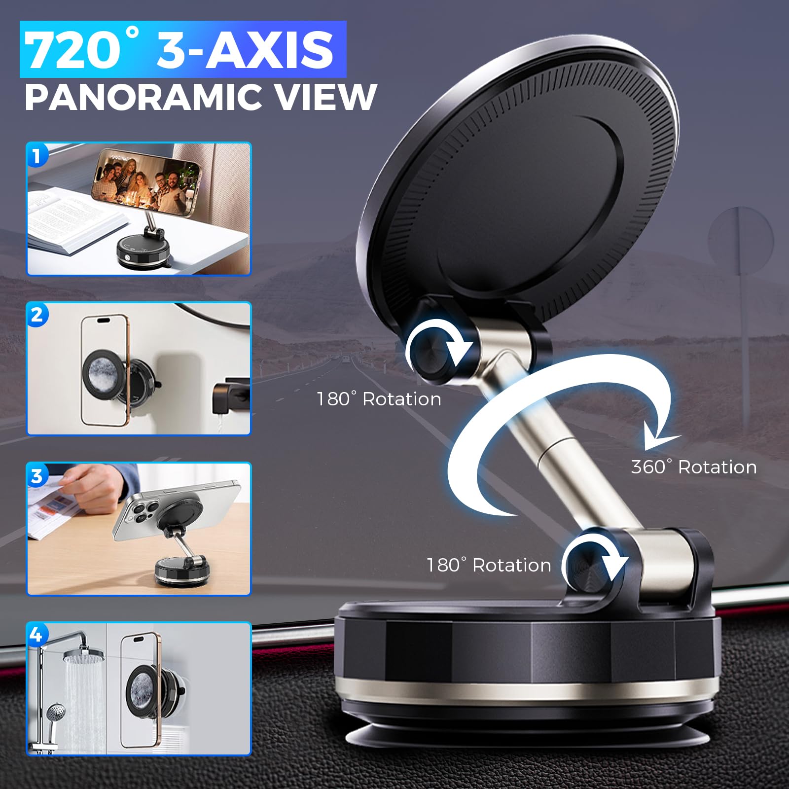 Vacuum Suction Cup Magnetic Ca - Car Vacuum ulasan dan harga