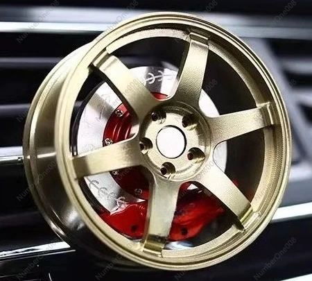TE37 Wheel Rim Model Car Air F - Car Air Freshener ulasan dan harga