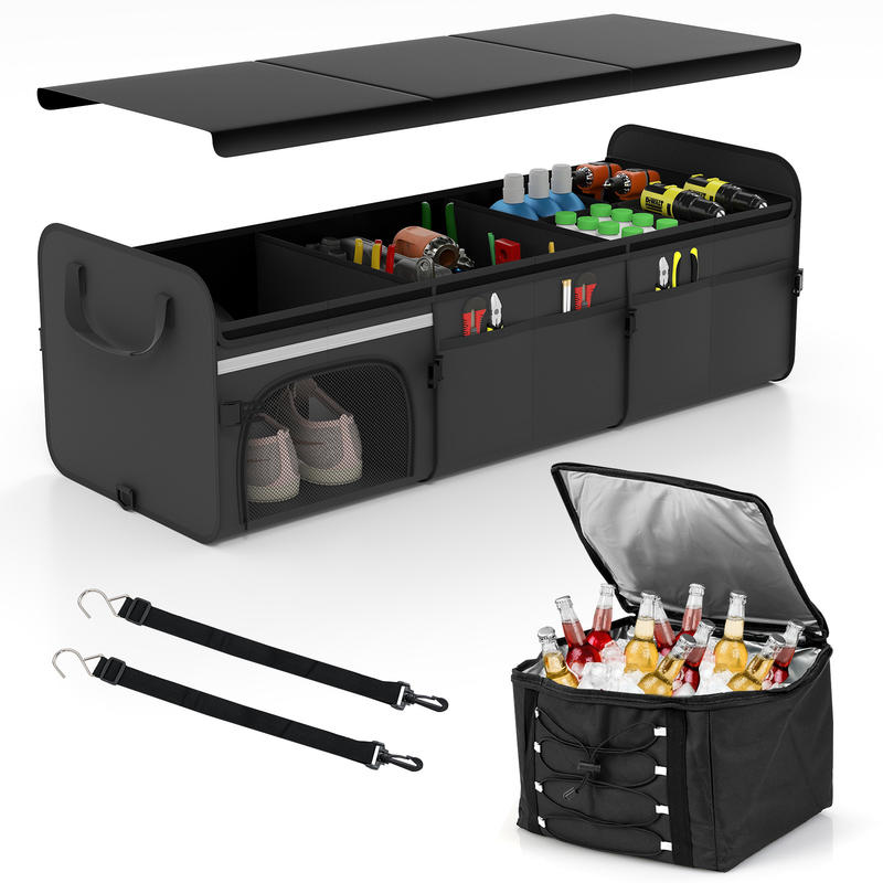 18 Gal Car Trunk Organizer wit - Car Organizer ulasan dan harga