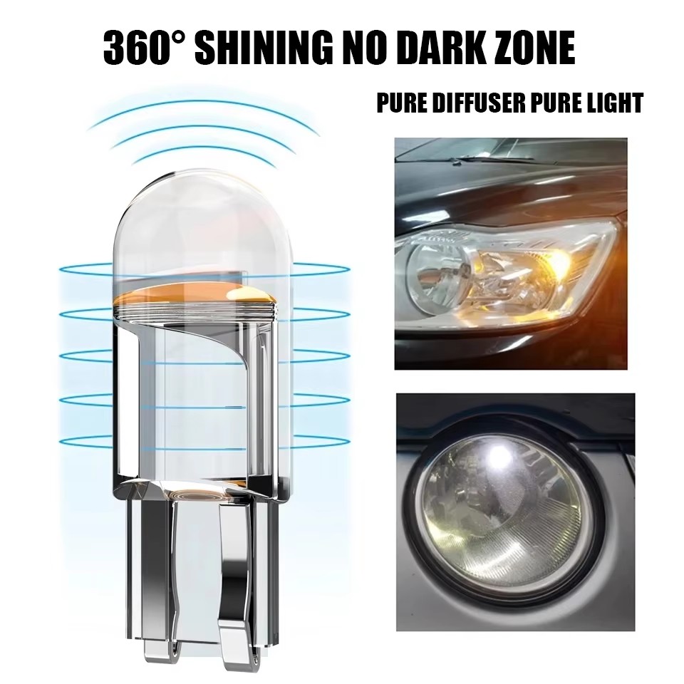 Super Bright 10 Pcs W5W 194 T1 - Car Led Light ulasan dan harga