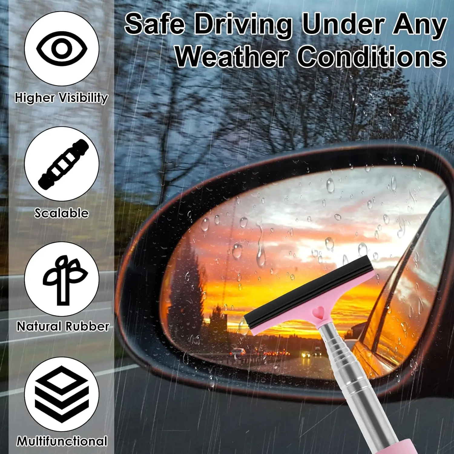 Rearview Mirror Windscreen Wip - Car Mirror ulasan dan harga