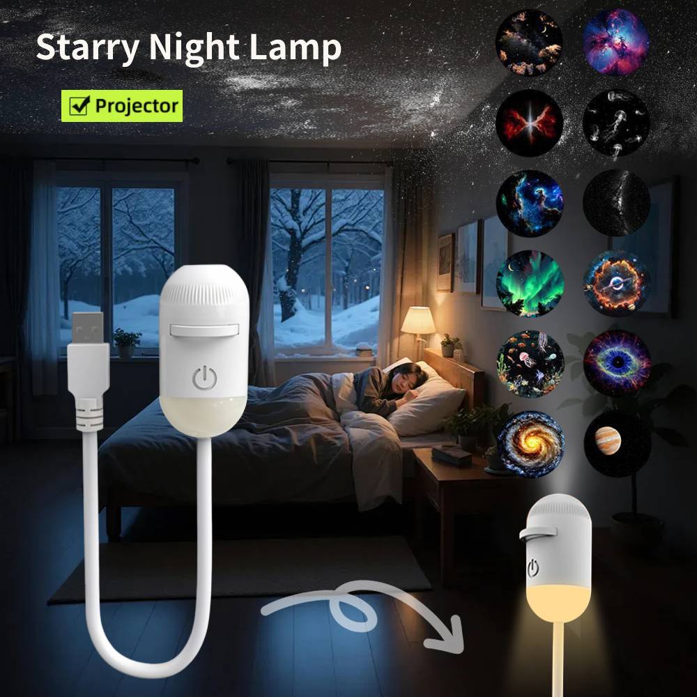 Mini Galaxy Star Projector Nig - Car Led Light ulasan dan harga