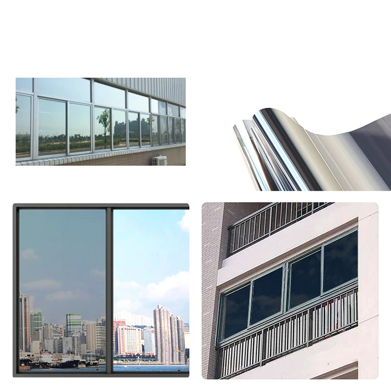 House Window Privacy Film Adhe - Car Mirror ulasan dan harga