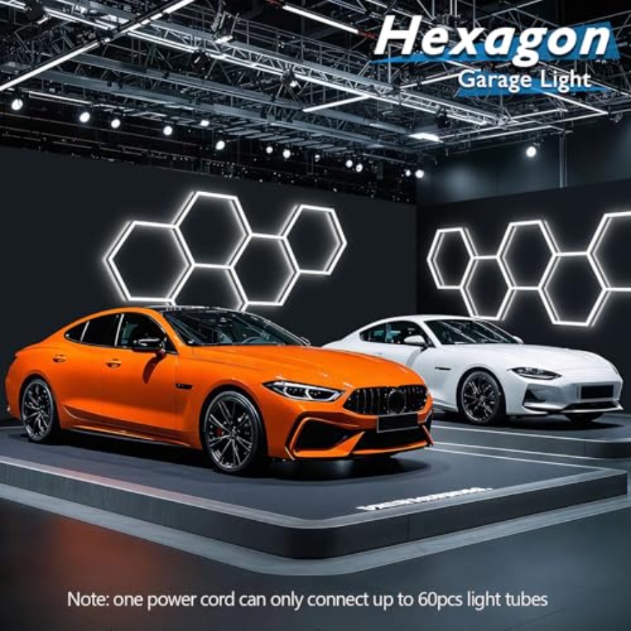 Hexagon Garage Lights, LED Hon - Car Led Light ulasan dan harga