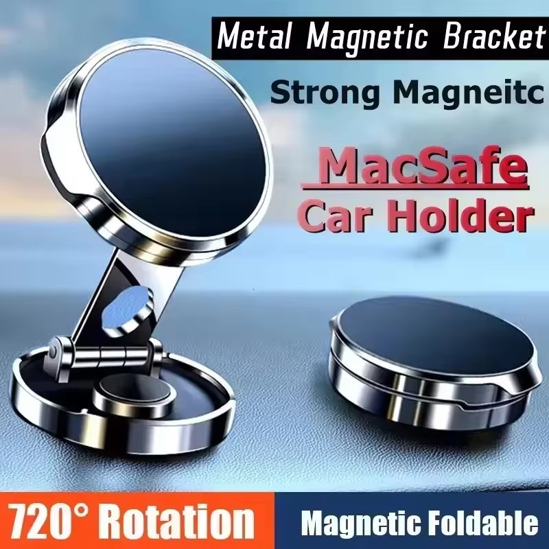 Round Folding Magnetic Car Hol - Car Phone Holder ulasan dan harga