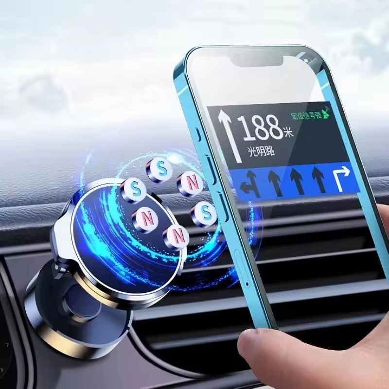 Round Folding Magnetic Car Hol - Car Phone Holder ulasan dan harga
